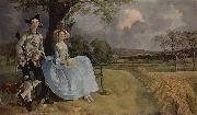 Thomas Gainsborough Mr and Mrs Andrews painting